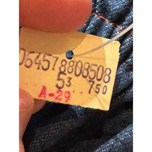 NWT TRUE VINTAGE Kemington Express Denim Jeans Flare Leg Ladies 60's 70's 9/10 - Picture 7 of 13